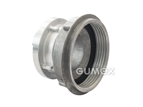 STORZ-AGRO bajonetová spojka typ B, vnitřní závit RD 130x1/4", redukovaná, 16bar, těsnění SBR, odlévaný hliník